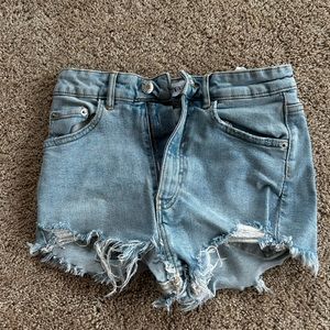 Zara Blue denim shorts